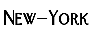 New-York Font Image