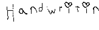 Handwritin Font Image