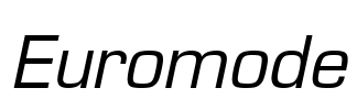 Euromode Font Image