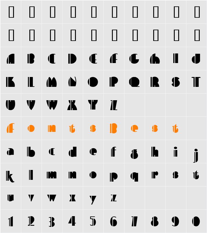 Plaza Suite Character Map