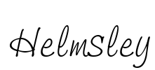Helmsley Font Image
