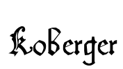 Koberger Font Image