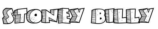 Stoney Billy Font Image