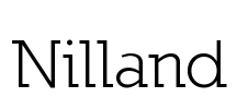 Nilland Font Image