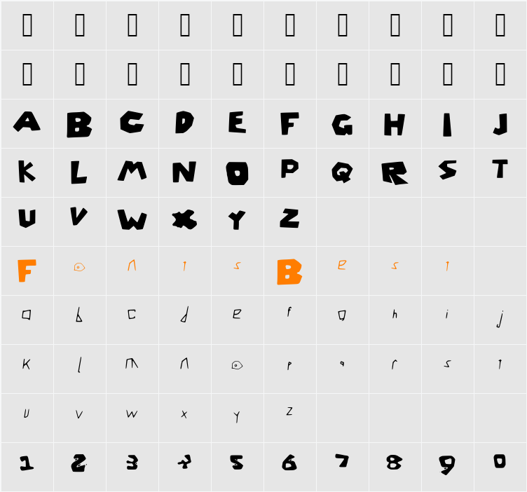 roblox_font__fixed_ Character Map