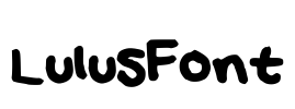 LulusFont Font Image