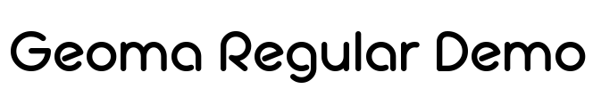 Geoma Regular Demo