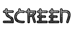 Screen Font Image