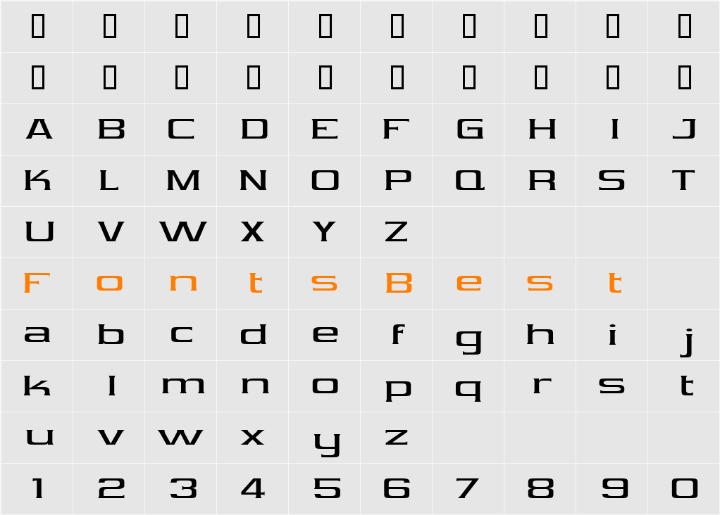 Vibrocentric Character Map