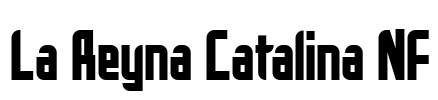 La Reyna Catalina NF Font Image