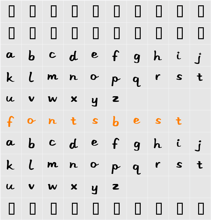 Stereo Character Map