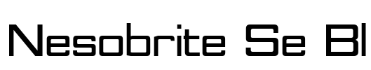 Nesobrite Se Bl Font Image
