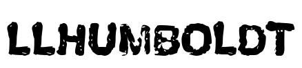 LLHumboldt Font Image