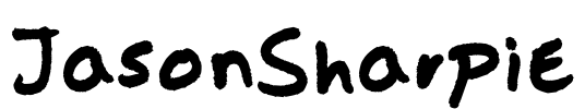 JasonSharpie Font Image