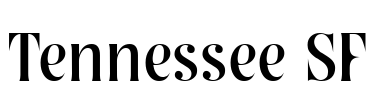 Tennessee SF Font Image