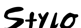 Stylo Font Image