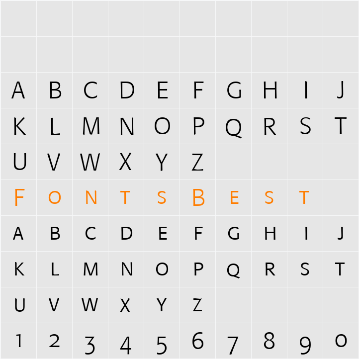 Formata Character Map