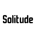 Solitude Font Image
