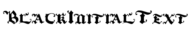 BlackInitialText