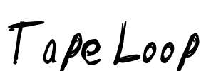 Tape Loop Font Image