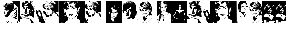 Diana the Princess Font Image