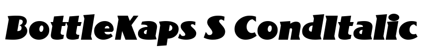 BottleKaps S CondItalic
