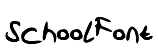 SchoolFont