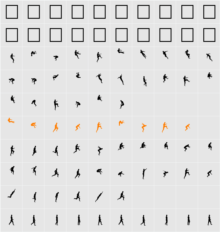 Swifty Character Map