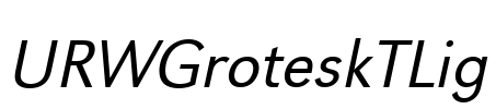 URWGroteskTLig