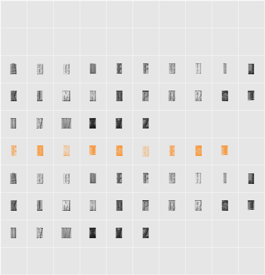 GreatHorizons Character Map