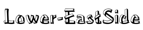 Lower-EastSide Font Image