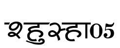 Shusha05 Font Image