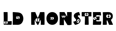 LD Monster Font Image