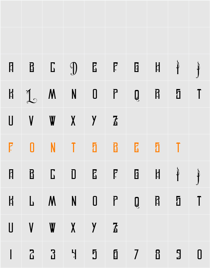 MCF Legion of Darwin Character Map