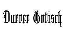 Duerer Gotisch Font Image