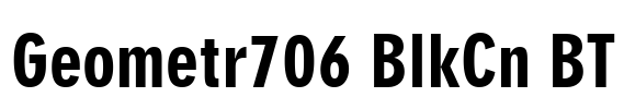 Geometr706 BlkCn BT
