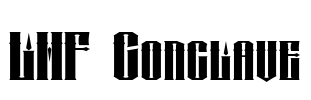 LHF Conclave Font Image