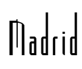 Madrid Font Image