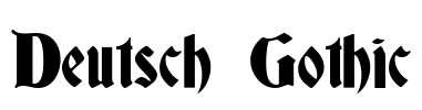 Deutsch Gothic