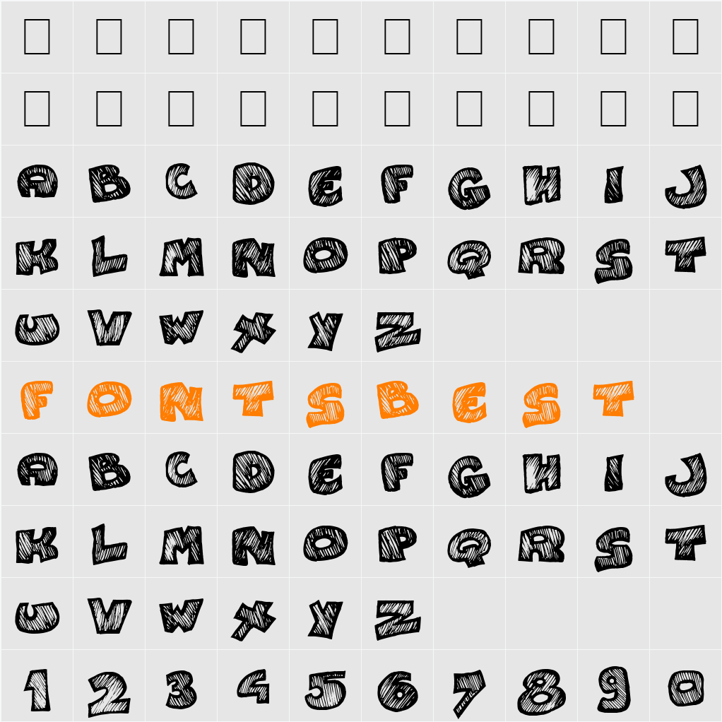 Speedy Character Map
