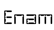 Enam Font Image