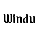 Windu Font Image