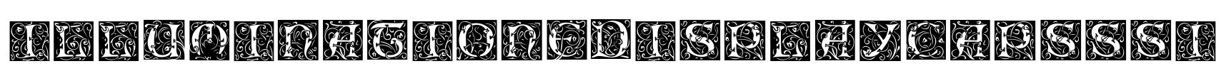 IlluminatiOneDisplayCapsSSi Font Image