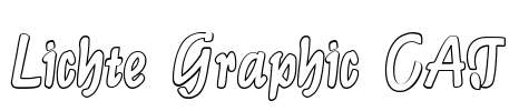 Lichte Graphic CAT Font Image
