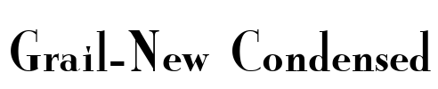 Grail-New Condensed Font Image
