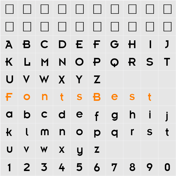 Emblem Character Map