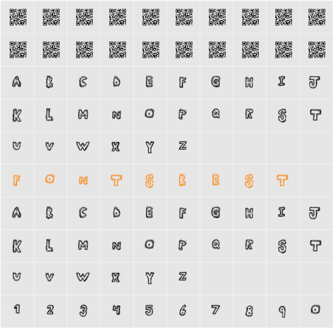 ManyFun Character Map