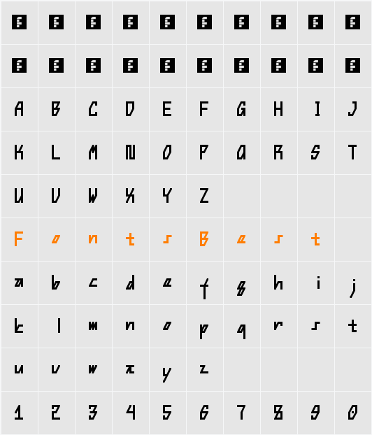 Steep Character Map