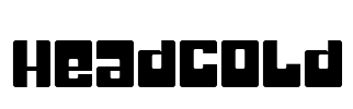 Headcold Font Image