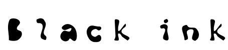 Black ink
